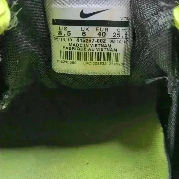 Nike Women's Free XT Quick Fit Flywire Running Shoes Size  8.5 Gray and Red - Picture 11 of 11